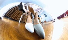 Lily and Anna Office Shame Dwarves 360VR