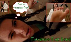 4K Ziva Fey Taekwondo Takedown POV - You Lose!