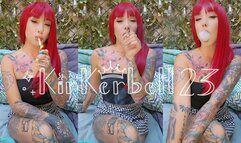 Smoking and coughing with Kinkerbell23