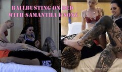 Ballbusting, Foot Worship With Samantha Knoxx