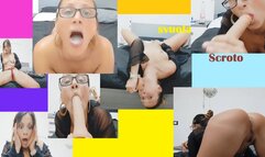 housewife empties scrotum wmv