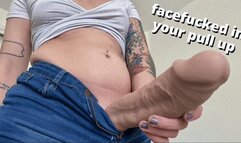 after the gloryhole: futa femdom sissy chastity & diaper fetish blowjob - SD wmv