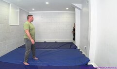 Blackmailed Into Strip Arm Wrestling