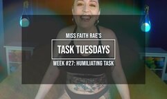 Week 27: A Shameful Task for Little Losers (MP4)