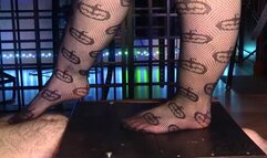 Stomped Under Spooky Fishnets