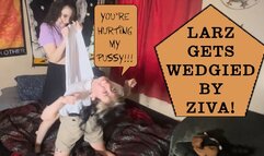 4K Ziva Fey Gives Larz Much Needed Tough Skin With Wedgies And Vedgies