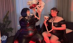 Halloween Bodysuit Funnel Feeding with ThatOneAmy