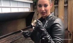 Leather BBQ jerkoff POV_wmv_