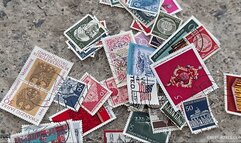 REELL - KXNDHEITSERINNERUNGEN - ICH "STEHE" VOLL AUF BRIEFMARKEN!