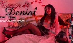 Tease and denial Timer game