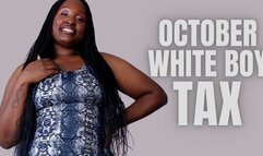 October 2023 white boy Tax