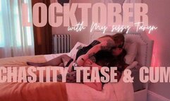 LOCKTOBER Chastity Tease & Cum