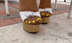 Balbina on nude pantyhose cranking fantasy battle vs the lazy Celebrity