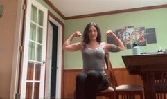 Love my Muscles! Abby 4K