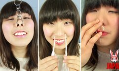 Baffled Karin by the Concept of a Nose Fetish While Sniffling