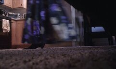 Deb's Home From the Office & Ready to Fuck Wearing Her Black Stockings, LuLaRoe Maxi Skirt and Black IMPO Spiked Kitten Heeled Boots (10-22-2020)