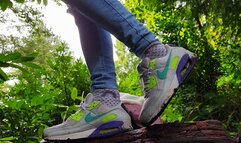 Lick & Sniff Muddy, Rainy Sneakers