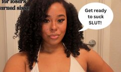 Cocksucking and feminization for losers turned sissy (MP4)