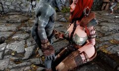 GOBLIN FUCK HARD HER TIGHT ASHOLE AND PUSSY