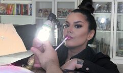 He jacks off while I smoke VS 120 ~ Sweet Maria