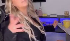 Blonde Boss Knows About Your Crush On Her (JOI)