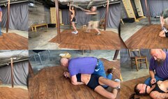 Amanda and Ajax Training a Henchman