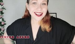 Step-Aunt Wynter Sweetly Covers You in Bright Red Kisses! (ID # 1911 HD 1080rez)