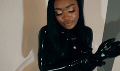 Ebony Latex Body Worship