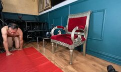 LILY DUPONT : SLUT TRAINING LICK THE MASTER'S ASS