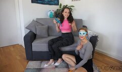 Saskia and Foxy Kalisan 18 b2p race