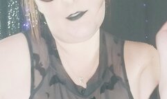 Spooky Smoking JOI with cigarette holder