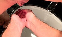 Hands Washing w/ Pee