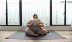 NEW COLOSSAL MEGA BBW OBESEASIAN DOLL FACE YOGE PART 1