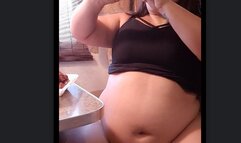 BBQ Wings Stuffing in RV