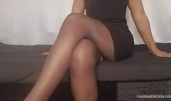 Pantyhose Legs Tease