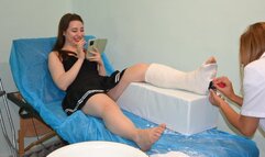 Tina slwc macking in the hospital