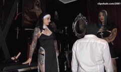 LILLI BAYLE & MISTRESS NYX - The evil nuns - PART 1 - Face slapping, whipping, ass fucking, foot worship