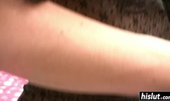 Bridgette got her cunt fucked in POV