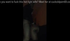 hot wife cheating with her ex while her husband is out