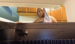 Tiny Human in Giantess Refrigerator POV 1080 smaller