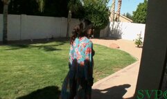 My Pregnant Smoking Stepsister Dances And Poses For Me ( PART 1 )