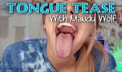 Tongue Tease - Mandy Wolf - HD 720 MP4