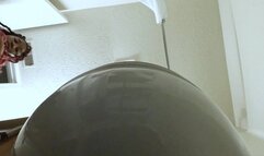 Teenie Watching Giantess use Toilet POV 4k