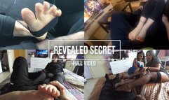 Revealed secret (FULL VIDEO) (Footsie - Foot Fetish) -HD