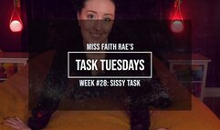 Week 28: A cutesy task for sissy boys (MP4)