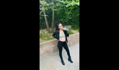 Smoking Outside Cigarette Crush