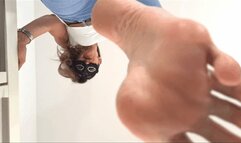 Suffer under the sexy feet you adore