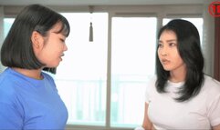 Tennis girl catfight Round 1 Classic catfight