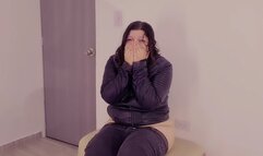 Embarrassed buttcrack