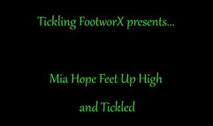 Mia Hope Feet Up High And Tickled